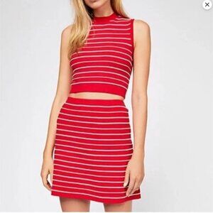 Free People Twice as Nice Sweater Tank Crop Top